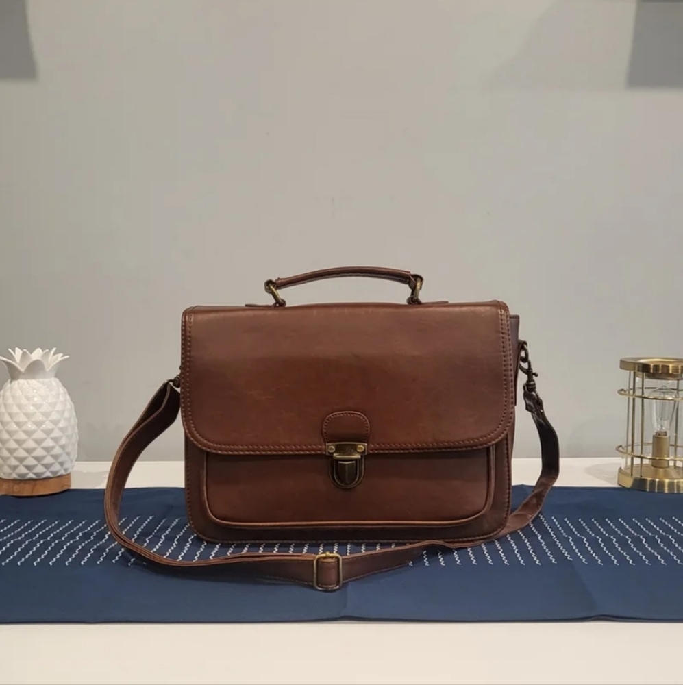 Typo Cross Body Laptop Briefcase bag